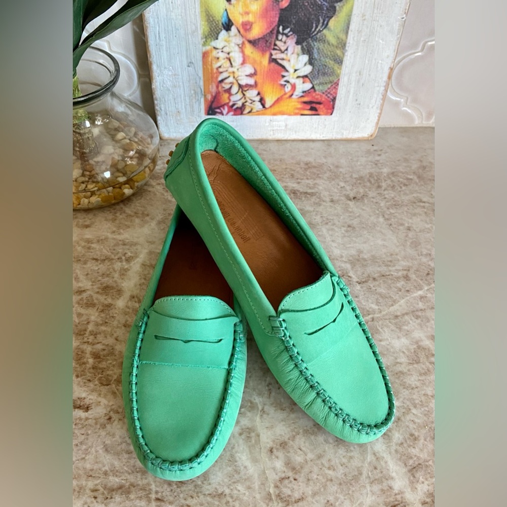 🟢 JEFFREY CAMPBELL SUEDE LOAFERS - SIZE 40 - WORN ONCE 🟢